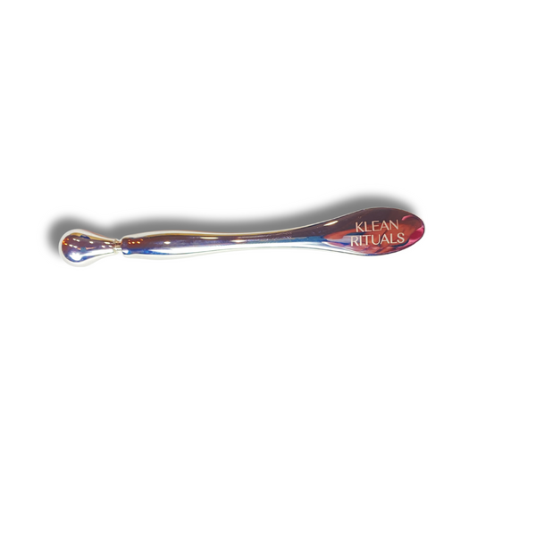 Sterling Silver Product spatula and eye roller